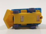 1989 Peanuts Charlie Brown Cartoon Character in Pullback Motorized Friction Toy Train Vehicle McDonald's Happy Meal Not Working Missing Rear Tires