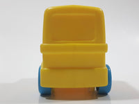 1996 Fisher Price McDonald's Characters Yellow School Bus Toy Plastic Toy Car Vehicle