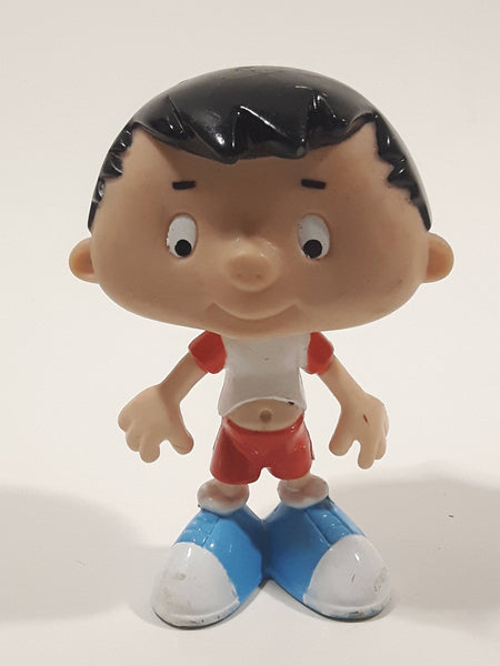 1995 Subway Fox Kids Bobby's World Bobby Red and White Clothes Character 3" Tall Toy Figure