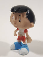 1995 Subway Fox Kids Bobby's World Bobby Red and White Clothes Character 3" Tall Toy Figure