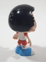 1995 Subway Fox Kids Bobby's World Bobby Red and White Clothes Character 3" Tall Toy Figure