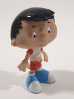 1995 Subway Fox Kids Bobby's World Bobby Red and White Clothes Character 3" Tall Toy Figure