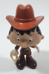 1995 Subway Fox Kids Bobby's World Bobby Cowboy Sheriff Character 3 1/2" Tall Toy Figure