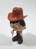 1995 Subway Fox Kids Bobby's World Bobby Cowboy Sheriff Character 3 1/2" Tall Toy Figure