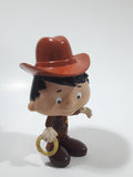 1995 Subway Fox Kids Bobby's World Bobby Cowboy Sheriff Character 3 1/2" Tall Toy Figure