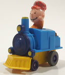 1989 Peanuts Charlie Brown Cartoon Character in Pullback Motorized Friction Toy Train Vehicle McDonald's Happy Meal Not Working