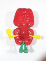 1993 McDonald's Ruby Apple Tennis Player 3" Tall Plastic Toy Figure