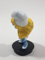 2011 Snapco Peyo Smurfs Smurfette Character 3 1/4" Tall PVC Toy Figure