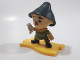 2013 McDonald's The Wizard of Oz 75th Anniversary Scarecrow Character 3" Tall Plastic Toy Figure with Yellow Brick Road