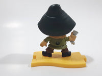 2013 McDonald's The Wizard of Oz 75th Anniversary Scarecrow Character 3" Tall Plastic Toy Figure with Yellow Brick Road