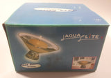 Casa Elite Gift Collection Aqua Lite 6 1/2" Diameter Glass Candle Holder New in Box