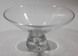 Casa Elite Gift Collection Aqua Lite 6 1/2" Diameter Glass Candle Holder New in Box