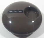 Torre & Tagus Collection 5" Diameter Dark Grey Round Tealight Candle Holder