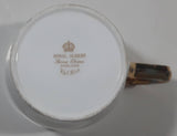 Vintage Royal Albert Val D'Or White Gold Trim 3 1/4" Tall Tea Cup Thin Handle Crack