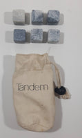Tandem Stone Ice Cube Drink Cooling Whisky Soapstone Rocks Set of 6