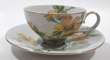 Vintage Occupied Japan Meito Norleans China Sun Glory Pattern Tea Cup and Saucer Plate Set