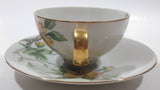 Vintage Occupied Japan Meito Norleans China Sun Glory Pattern Tea Cup and Saucer Plate Set