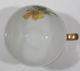 Vintage Occupied Japan Meito Norleans China Sun Glory Pattern Tea Cup and Saucer Plate Set