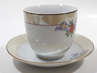 Vintage Occupied Japan Tea Cup and Saucer Plate Set