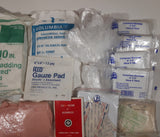 Vintage Medical Bandage Gauzes and Other Emergency First Aid Supplies New in Package