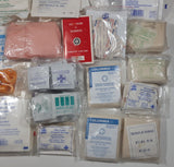 Vintage Medical Bandage Gauzes and Other Emergency First Aid Supplies New in Package