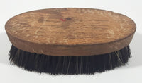 Wood Black Bristle Horse Brush 5 1/2" Long