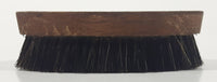Wood Black Bristle Horse Brush 5 1/2" Long