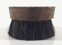 Wood Black Bristle Horse Brush 5 1/2" Long
