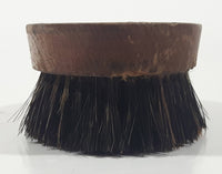 Wood Black Bristle Horse Brush 5 1/2" Long