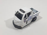 2016 Matchbox NYPD Police Parking "Meter Made" White Die Cast Toy Car Emergency Vehicle