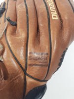 Mizuno Power Lock Finch Pocket 2 Fast Pitch Model GFN 1257 Brown Baseball Glove 12.5 Inches