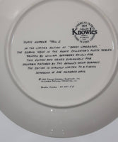 Knowles Annie Daddy Warbucks 8 1/2" Diameter Porcelain Collector Plate