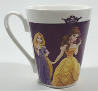 Disney Princesses Cinderella, Snow White, Belle, and Ariel 4 1/2" Tall Ceramic Coffee Mug Cup