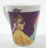 Disney Princesses Cinderella, Snow White, Belle, and Ariel 4 1/2" Tall Ceramic Coffee Mug Cup