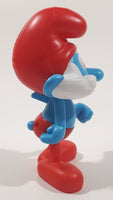 2016 Burger King Peyo Smurfs The Lost Village Papa Smurf Character 5" Tall Plastic Toy Figure