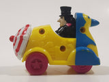 1991 McDonald's Batman Returns Penguin in Umbrella Roto-Roadster Car 3" Long Plastic Toy Figure Vehicle