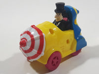 1991 McDonald's Batman Returns Penguin in Umbrella Roto-Roadster Car 3" Long Plastic Toy Figure Vehicle