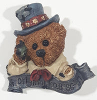 1996 Boyd's Bears An Original F.O.B. Resin Brooch Pin