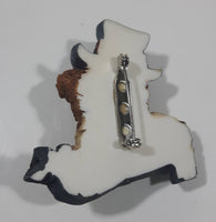 1996 Boyd's Bears An Original F.O.B. Resin Brooch Pin