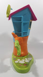 2002 Origin Products Polly Pocket Magnetic Treetop Clubhouse Treehouse 7 1/2" Tall Plastic Play Set