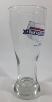 Forrest Gump Movie Film Bubba Gump Shrimp Co. Run Forrest Run Hollywood 8 1/4" Tall Clear Glass Cup