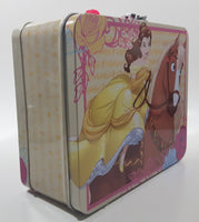 Disney Beauty and The Beast Bell Riding Phillipe The Horse Tin Metal Lunch Box