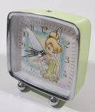 Disney Tinkerbell Battery Operated Metal Alarm Clock 5" Tall