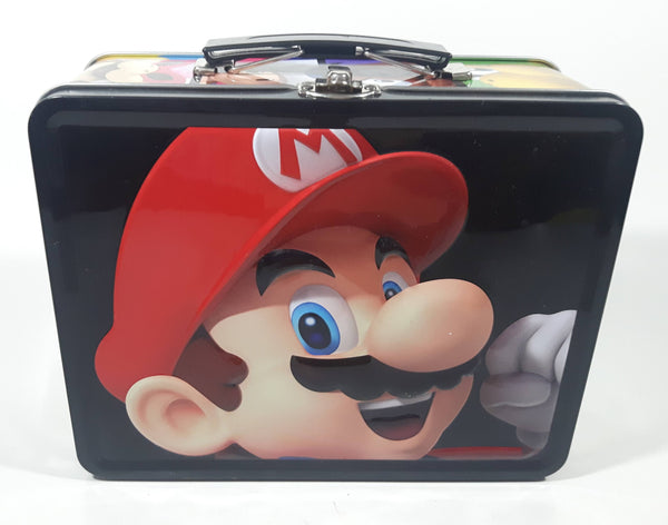 2015 Nintendo Super Mario with Characters Embossed Tin Metal Lunch Box