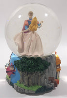 Enesco Disney Sleeping Beauty Musical Music Box Resin Glass Snow Globe Plays Sleeping Beauty Waltz