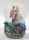 Enesco Disney Sleeping Beauty Musical Music Box Resin Glass Snow Globe Plays Sleeping Beauty Waltz