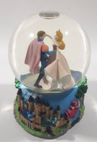 Enesco Disney Sleeping Beauty Musical Music Box Resin Glass Snow Globe Plays Sleeping Beauty Waltz