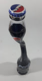 Vintage Pepsi Cola Stretched Neck Glass Bottle 13" Tall Still Full