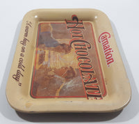 Carnation Hot Chocolate "A warm hug on a cold day" Small Metal Tray