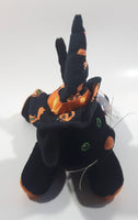 Sears Exclusive Blackjack Halloween Black Cat 7 1/2" Long Toy Stuffed Plush Animal New with Tags